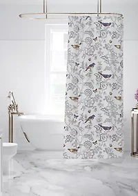 Mockingbird Shower Curtain