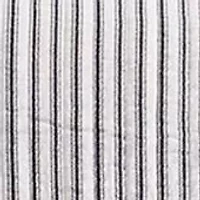 Tobago Stripe Taupe Twin Quilt Set