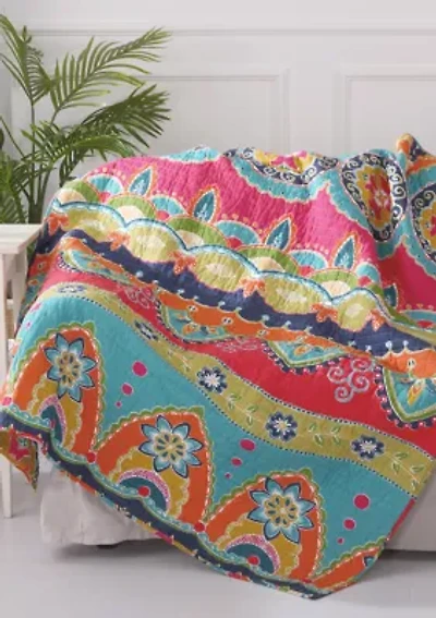 Amelie Quilted Throw