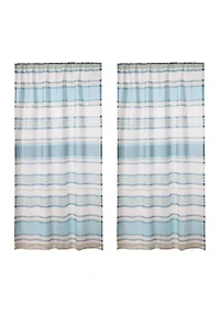 Blue Maui Drape Panel - Set of 2
