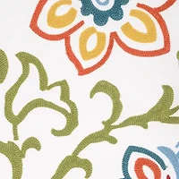 Clementine Floral Pillow