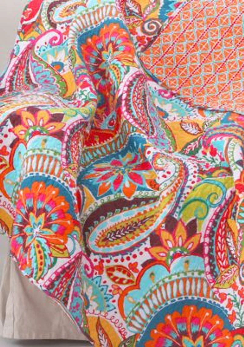 Rhapsody Quilted Throw