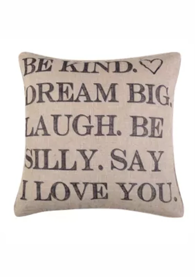 Leora Be Kind Pillow