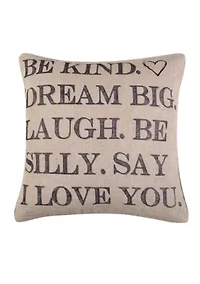 Leora Be Kind Pillow