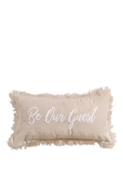 Pembroke Spa Be Our Guest Pillow