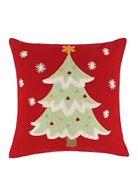 Comet & Cupid Christmas Tree Pillow
