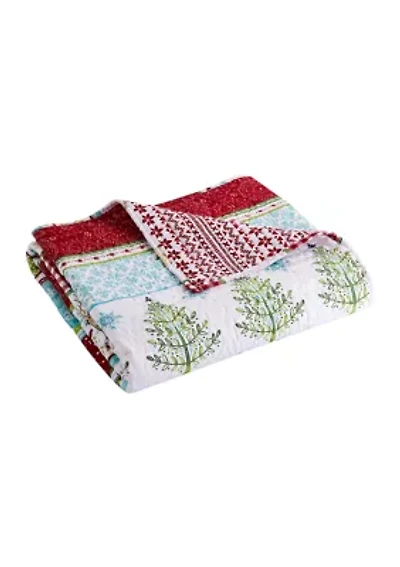 Comet & Cupid Quilted Throw