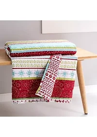 Comet & Cupid Quilted Throw