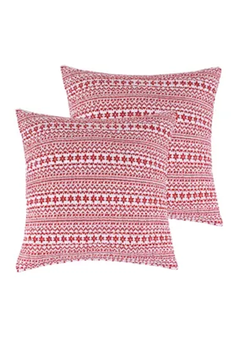 Comet & Cupid Euro Sham - Set of 2