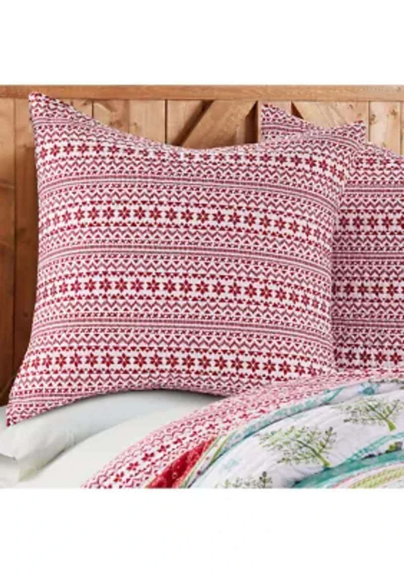 Comet & Cupid Euro Sham - Set of 2