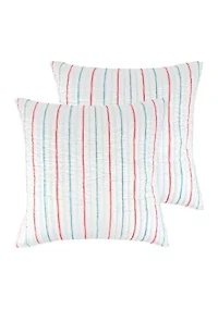 Holly Jolly Euro Sham - 2 Pack 