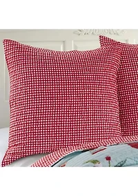 Gnome for the Holidays Euro Sham - Set of 2