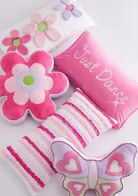 Merrill Girl Butterfly Shaped Pillow