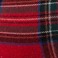 Spencer Plaid Holly Jolly Tassel Pillow