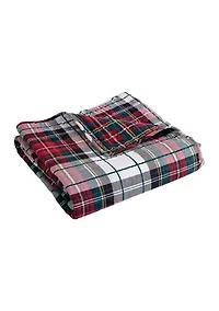 Spencer Plaid Quilted Throw