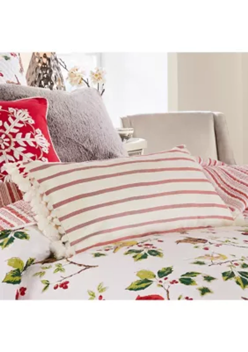 Joybirds Stripe Tassel Pillow