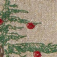 Sleigh Bells Happy Holidays Pillow