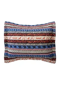 Lodge Stripe 6-Piece Quilt Set