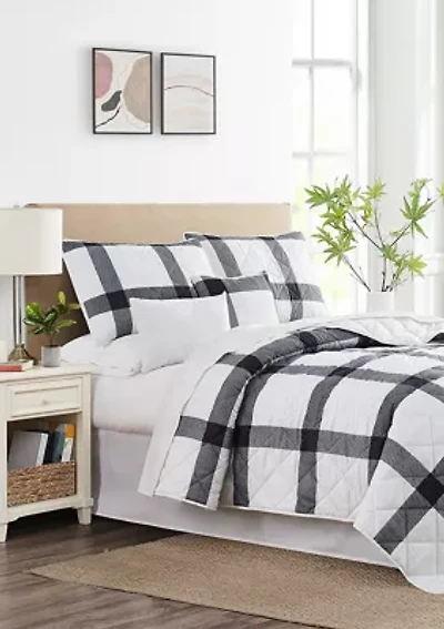 Buffalo Check Quilt Set