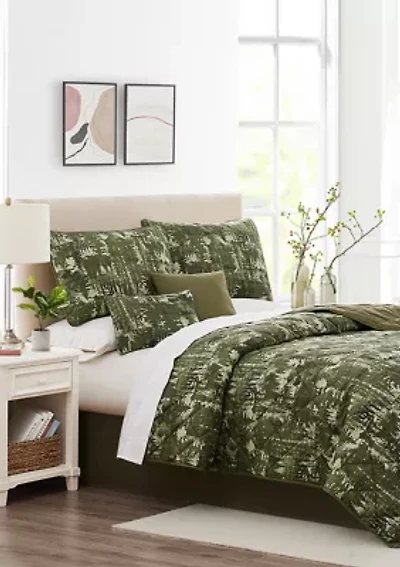 Tree Camo Quilt Set