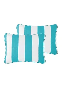 Wide Stripe 3-Piece Quilt Set