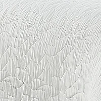 White Leaf Stitch Quilt Set