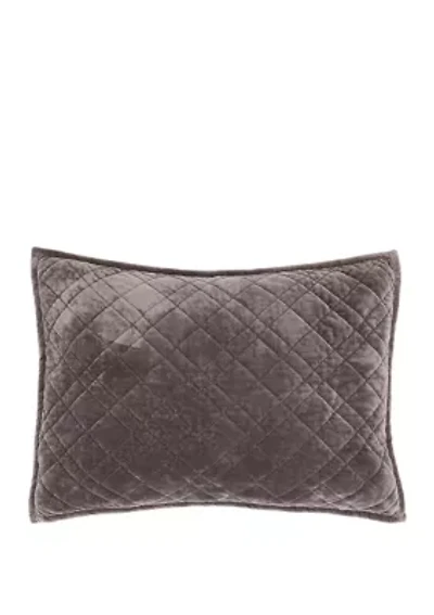 Velvet Diamond Stitch Sham