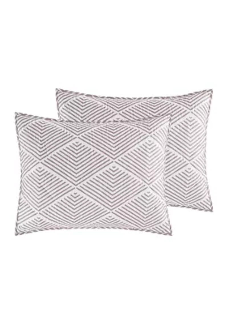 Harper Reversible 6 Piece Quilt Set