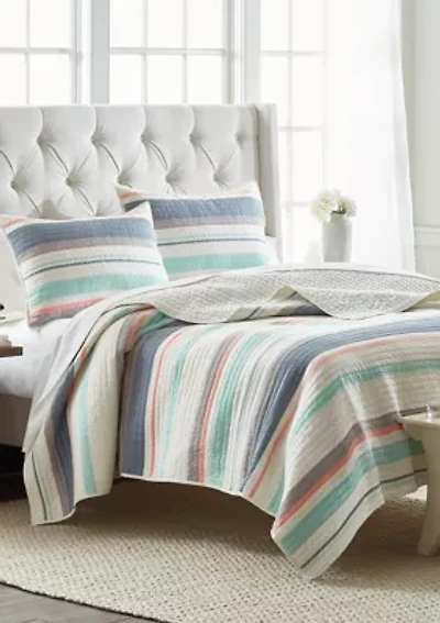 Coastal Stripe Quilt