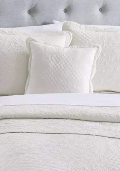 Scalloped Tiles Decorative Pillow