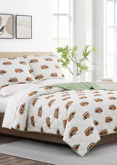 Woody Wagon Quilt Set