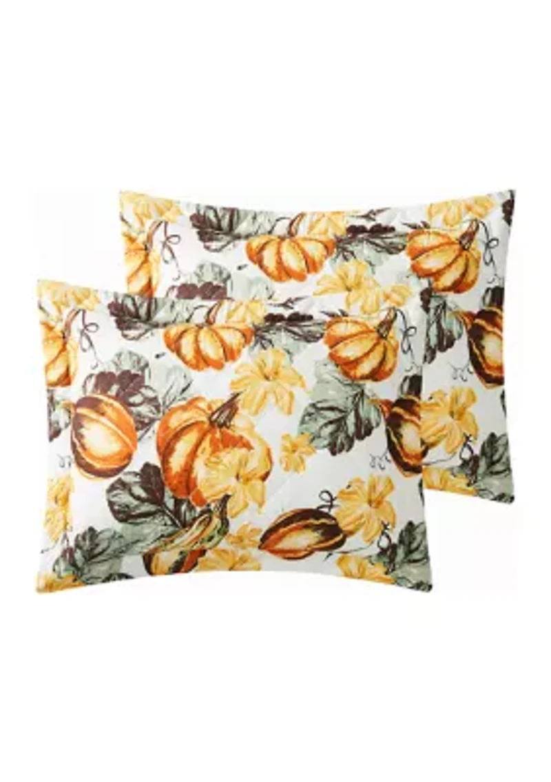 Pumpkin Quilt Set