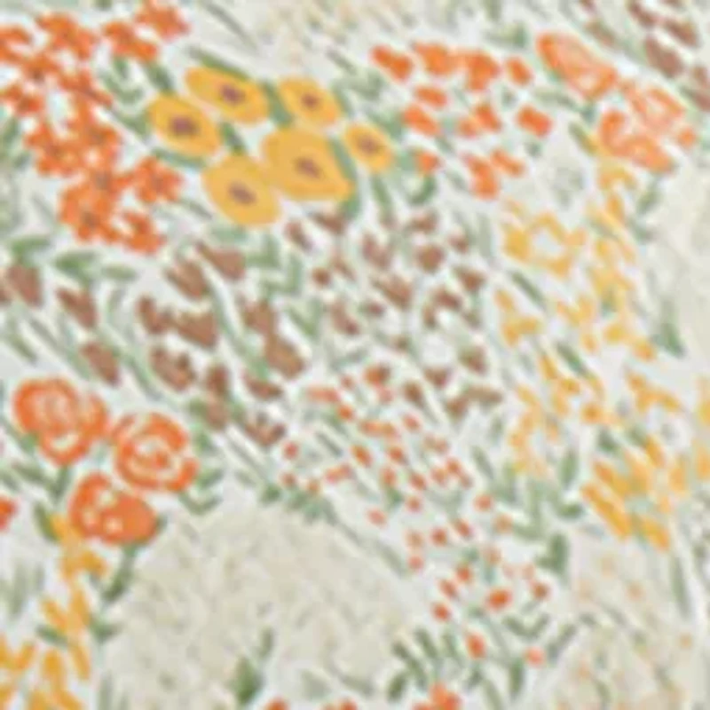 Harvest Floral Print Quilt Set