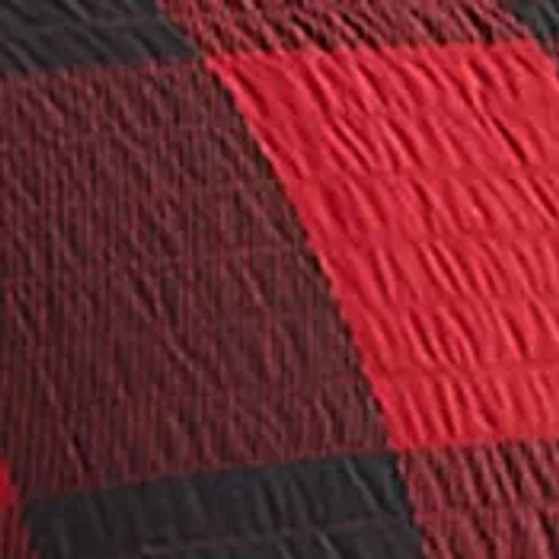 Buff Check 6-Piece Quilt Set