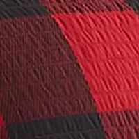 Buff Check 6-Piece Quilt Set