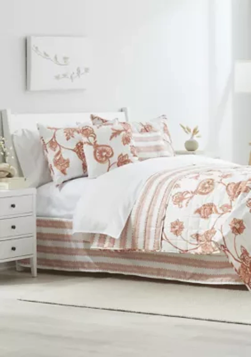 Pink Jaqueline Quilt Set