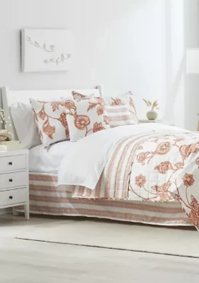 Pink Jaqueline Quilt Set