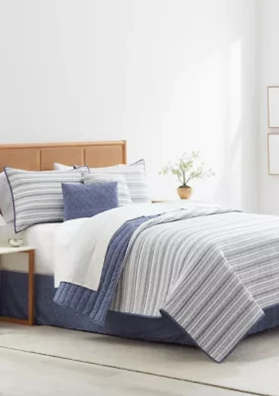 Emma Stripe Quilt Set