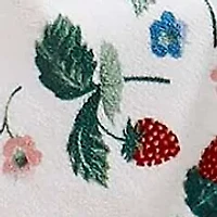 Berry Printed Plush Throw Blanket