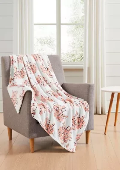 Coral Coast Printed Plush Throw Blanket