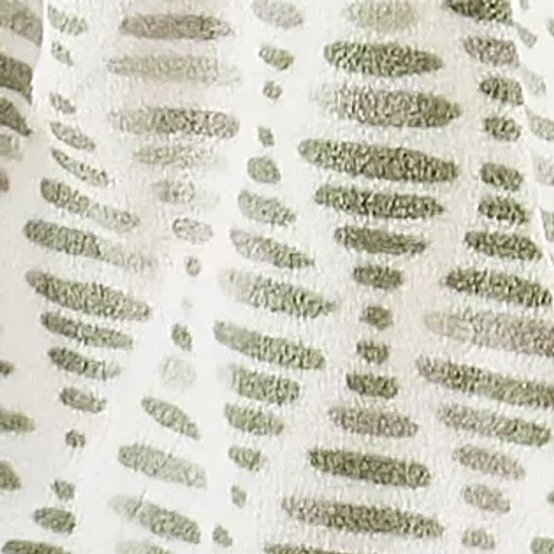 Harvest Print Plush Throw