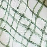 Grid Printed Plush Throw Blanket