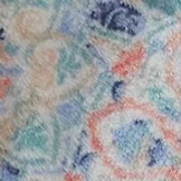 Multi Medallion Printed Plush Throw Blanket