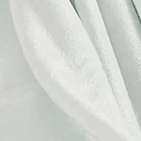 Opal Blue Solid Plush Throw Blanket
