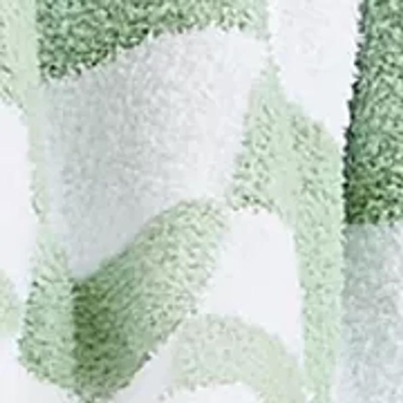 Feather Knit Throw Blanket