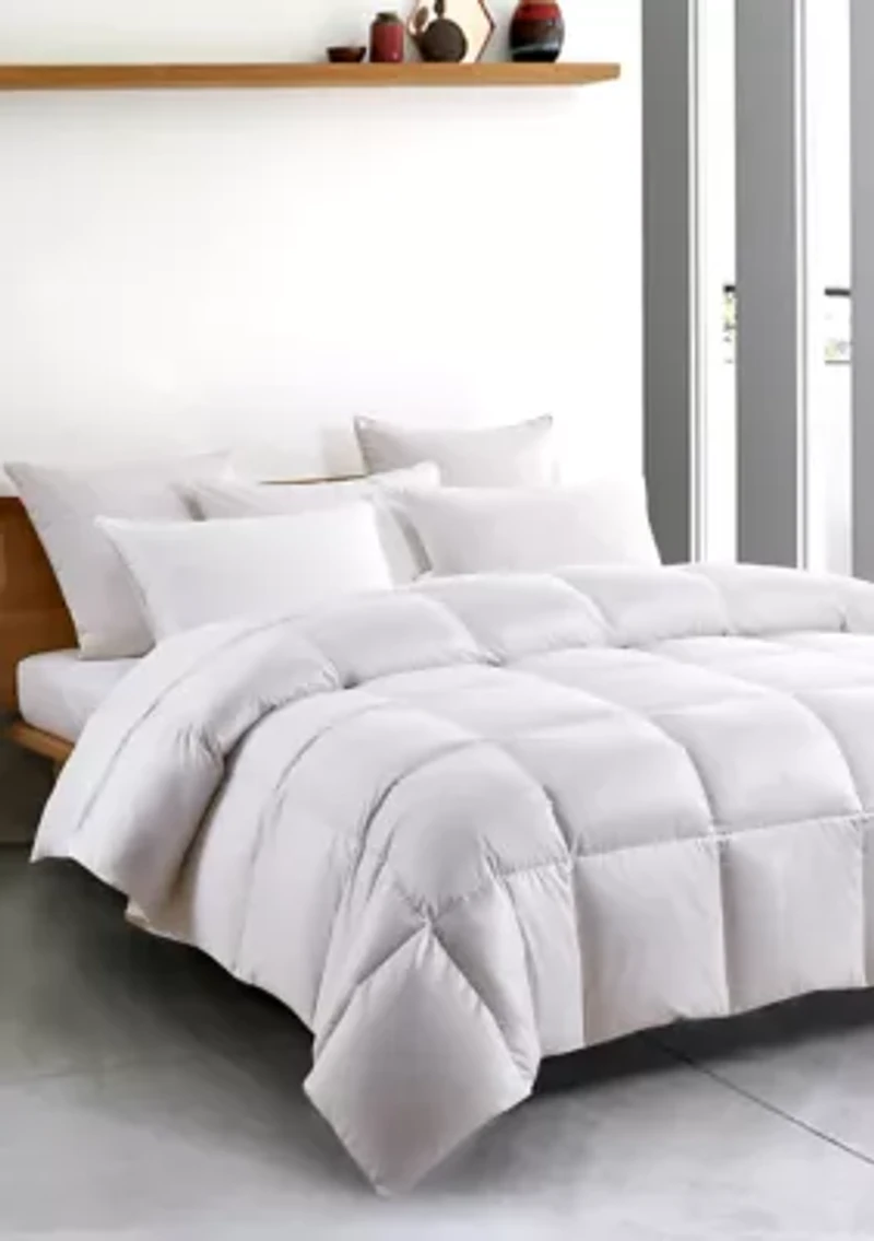 All Season White Down Fiber Comforter
