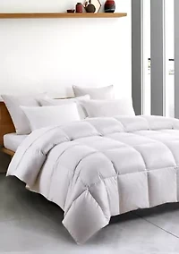 All Season White Down Fiber Comforter