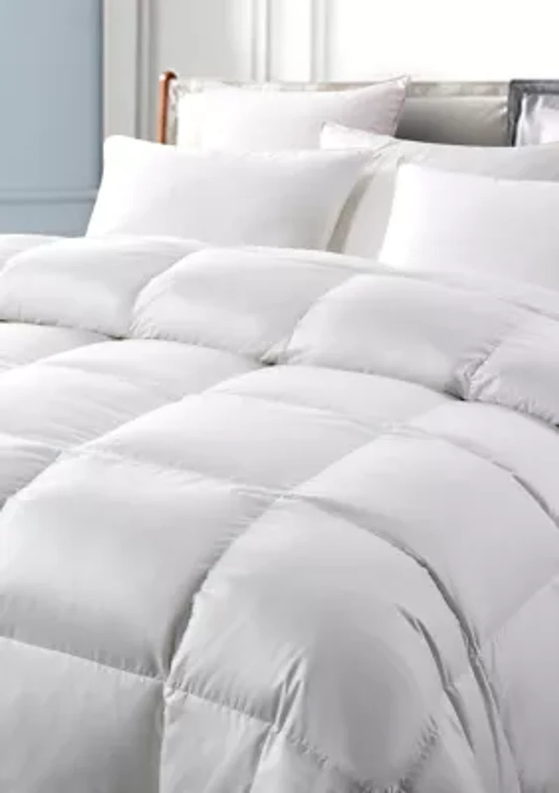 All Season White Down Fiber Comforter