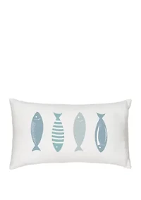 Fish Lumbar Throw Pillow