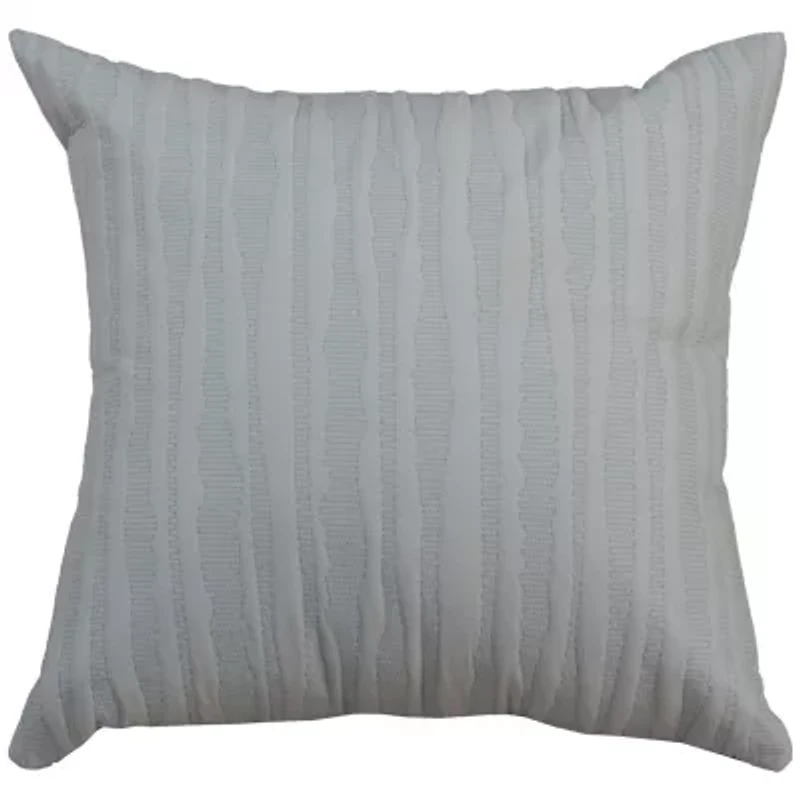 Stripe Natural 20" X Poly Filled Pillow